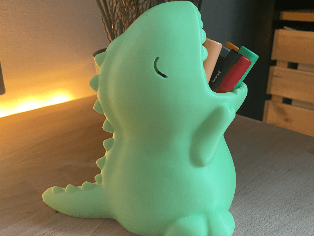 Dinosaur T-REX Pencil Holder image 2